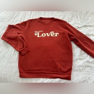NWT Pure Barre Lover sweatshirt XS